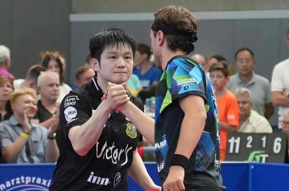 韩国队鏖战德国队,樊振东状态火热 韩国队鏖战德国队,樊振东状态火热